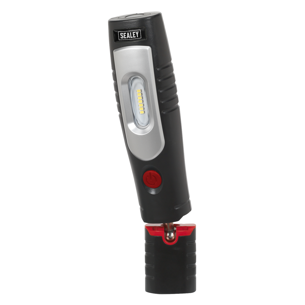 Sealey LED3602 Rechargeable 360° Inspection Light 4W & 3W SMD LED - Black