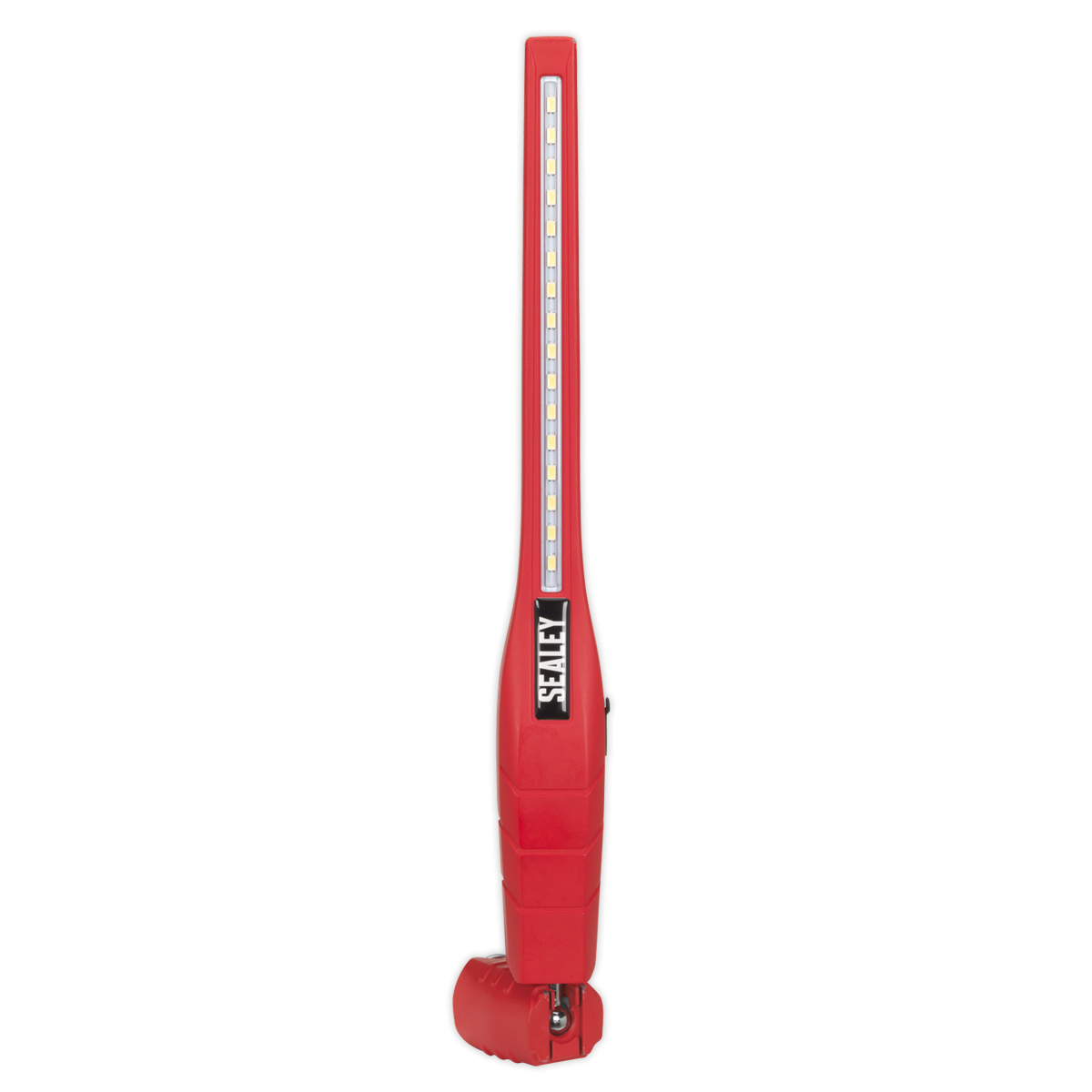Sealey LED3604R Rechargeable 360° Slim Inspection Light 8W & 1W SMD LED - Red