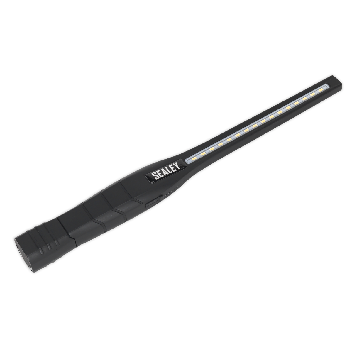 Sealey LED3604 Rechargeable 360° Slim Inspection Light 8W & 1W SMD LED - Black