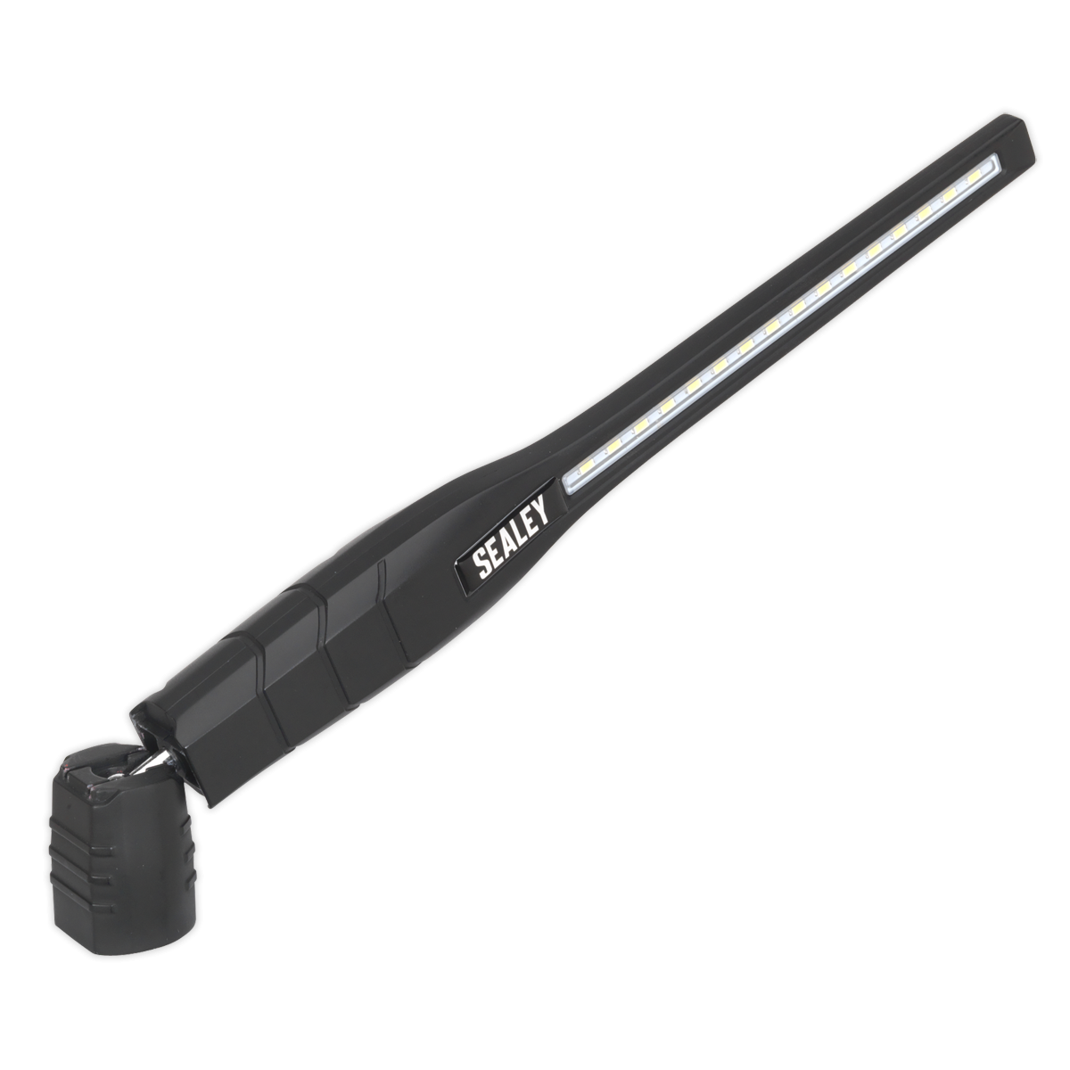 Sealey LED3604 Rechargeable 360° Slim Inspection Light 8W & 1W SMD LED - Black