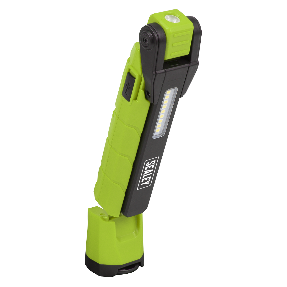 Sealey LED3605G Rechargeable 360° Inspection Light 10W & 2 x 4W SMD LED - Green