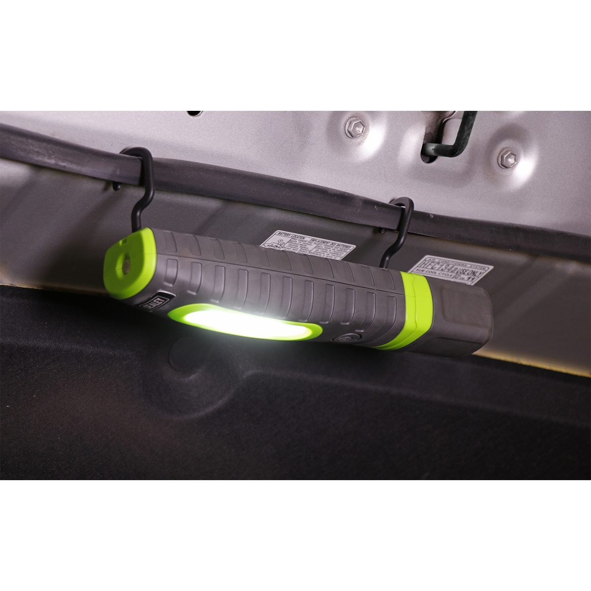 Sealey LED3606G Rechargeable 360° Inspection Light 15W & 3W SMD LED - Green