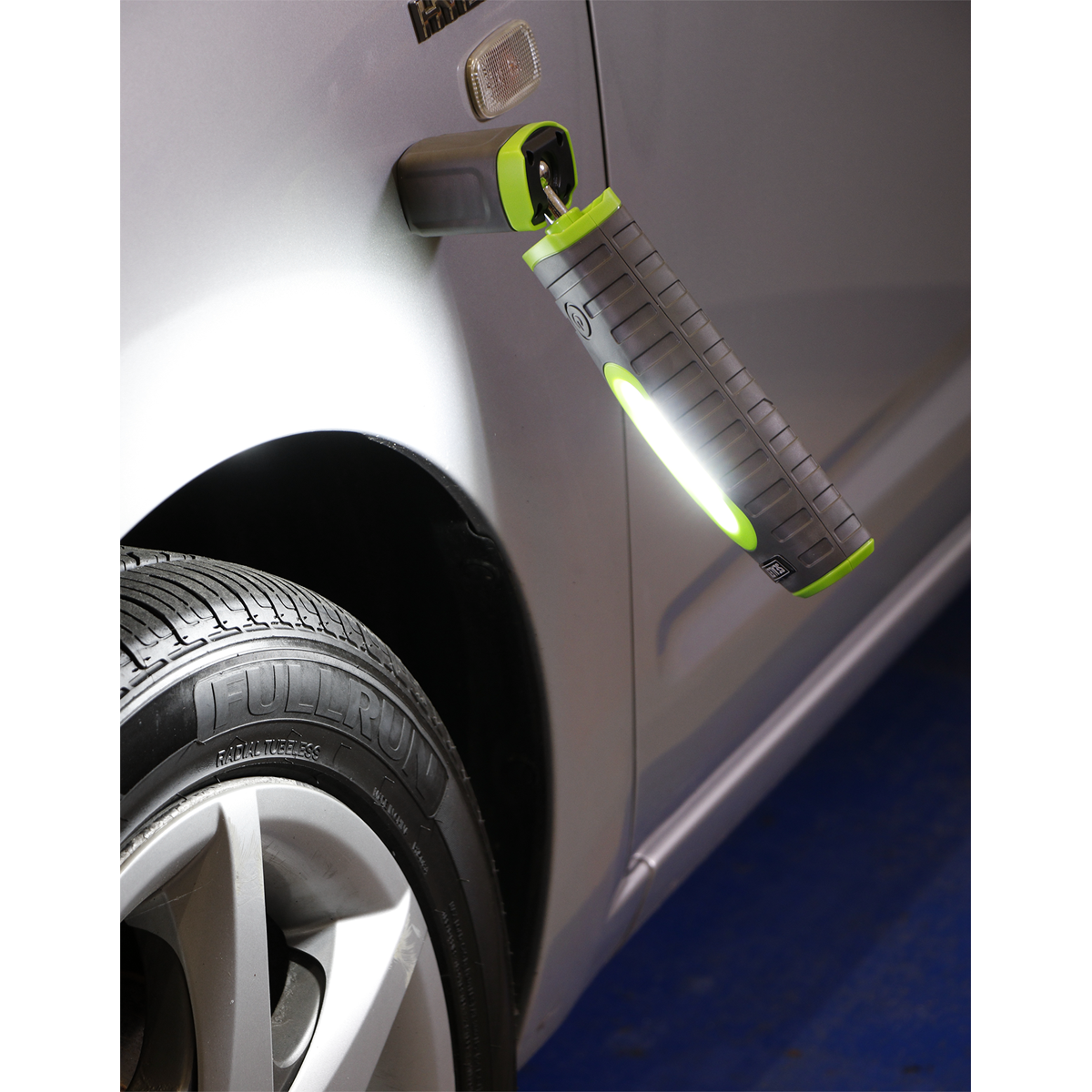 Sealey LED3606G Rechargeable 360° Inspection Light 15W & 3W SMD LED - Green