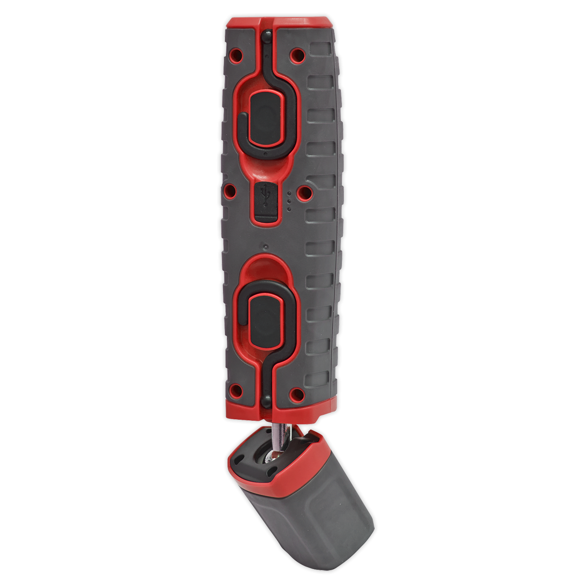 Sealey LED3606R Rechargeable 360° Inspection Light 15W & 3W SMD LED - Red