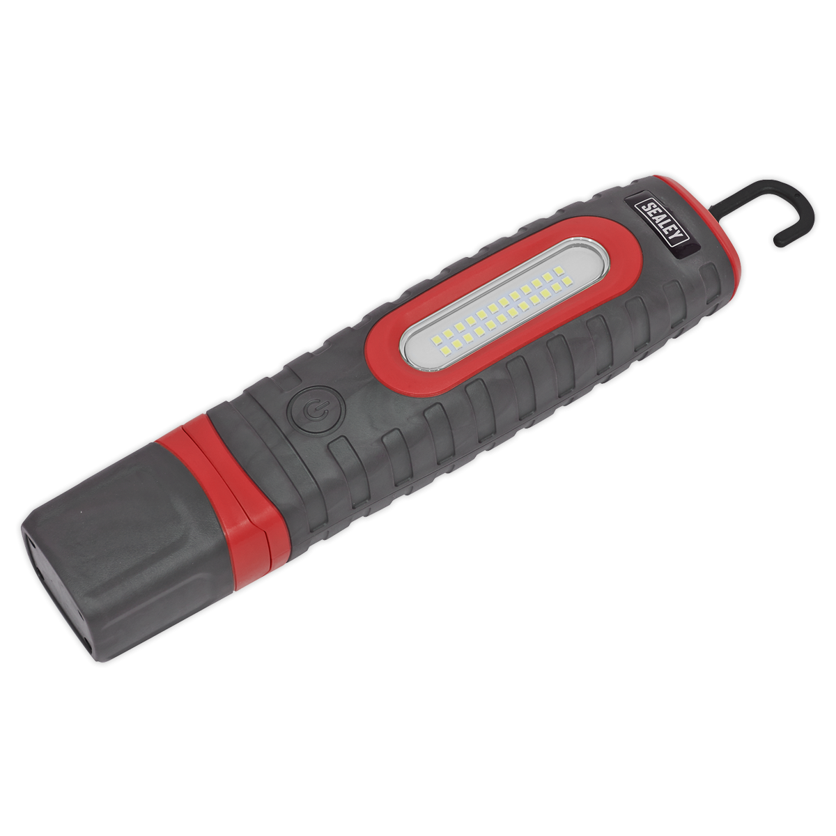 Sealey LED3606R Rechargeable 360° Inspection Light 15W & 3W SMD LED - Red