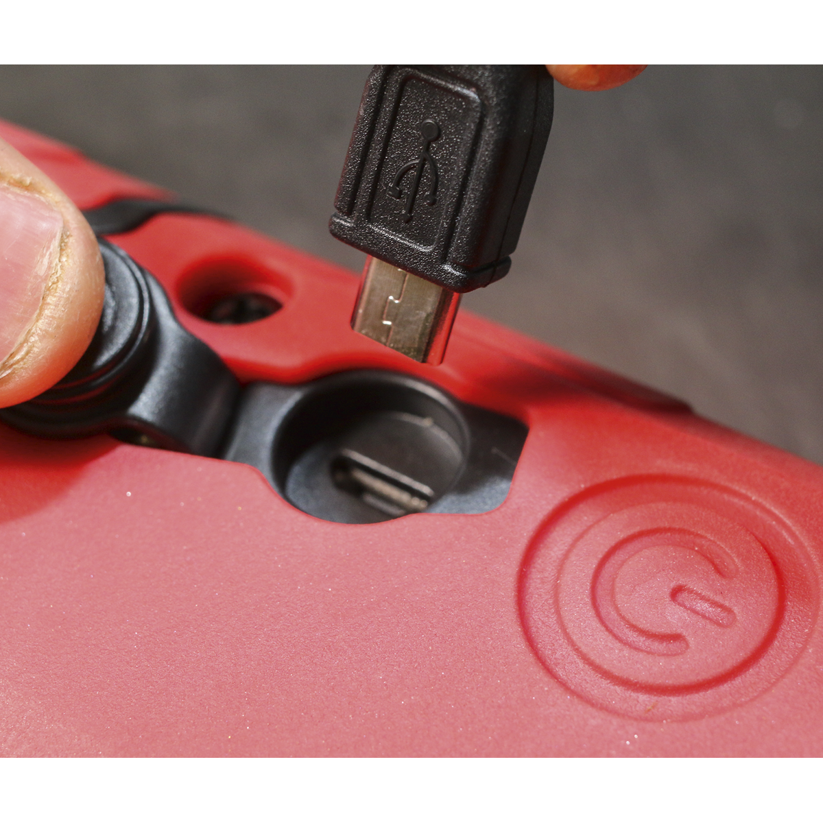 Sealey LED360CM 360° Rechargeable Inspection Light 5W COB LED Colour Match CRI 96 - 3-Colour