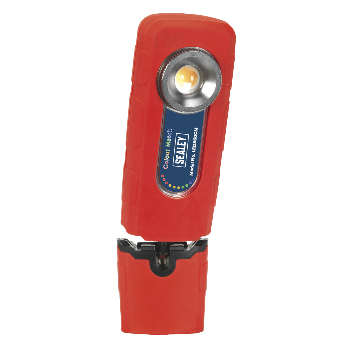 Sealey LED360CM 360° Rechargeable Inspection Light 5W COB LED Colour Match CRI 96 - 3-Colour