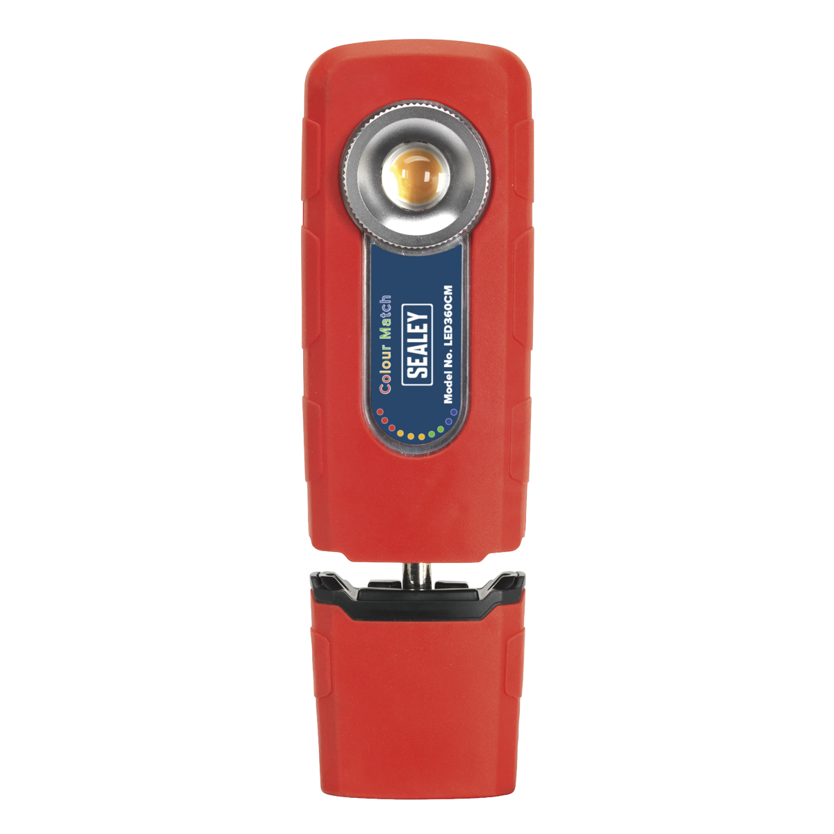 Sealey LED360CM 360° Rechargeable Inspection Light 5W COB LED Colour Match CRI 96 - 3-Colour