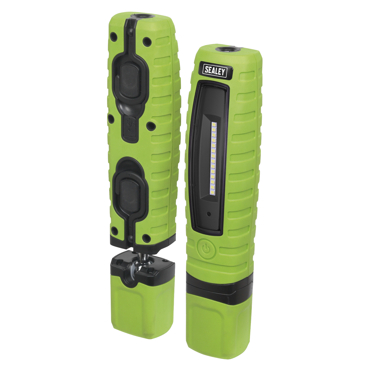 Sealey LED360G Rechargeable 360° Inspection Light 8W & 3W SMD LED - Green