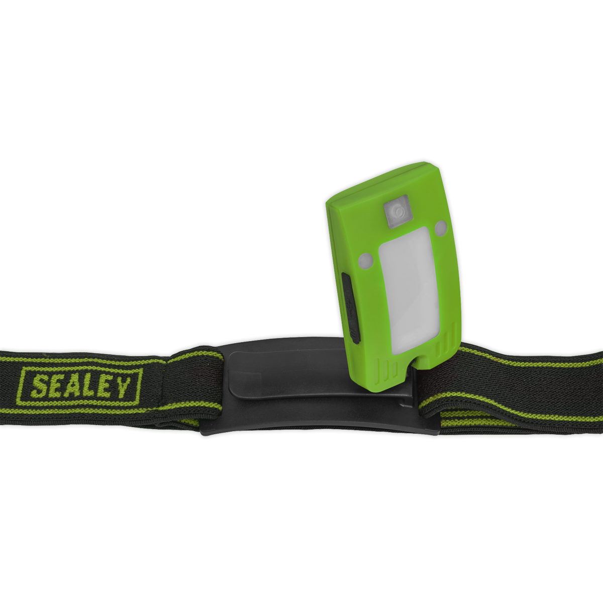 Sealey LED360HTG Rechargeable Head Torch with Auto-Sensor 2W COB LED - Green