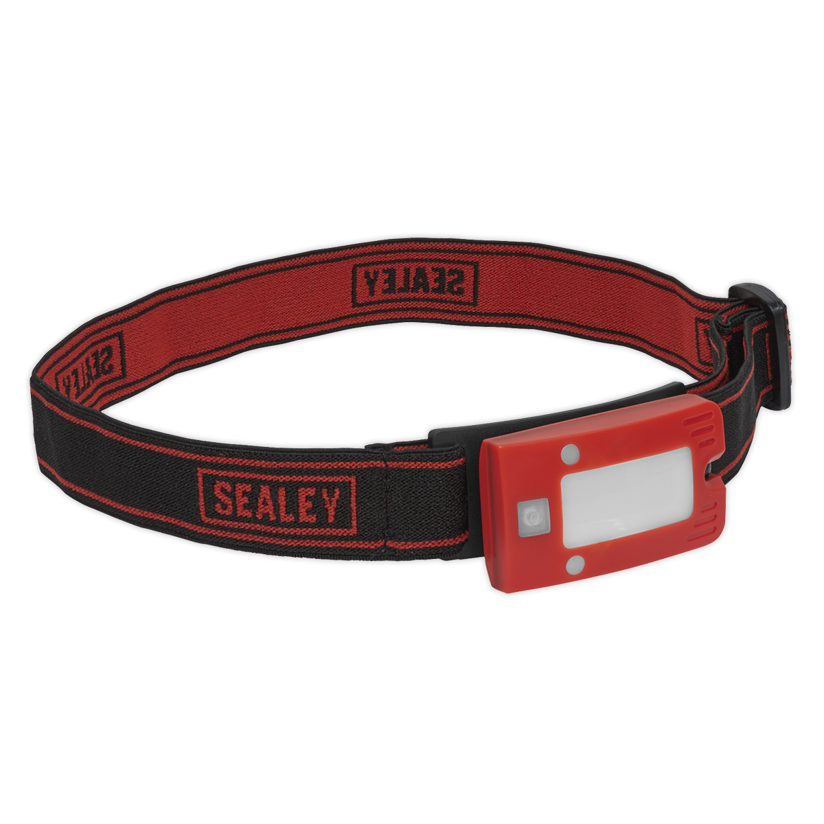 Sealey LED360HTR Rechargeable Head Torch with Auto-Sensor 2W COB LED - Red