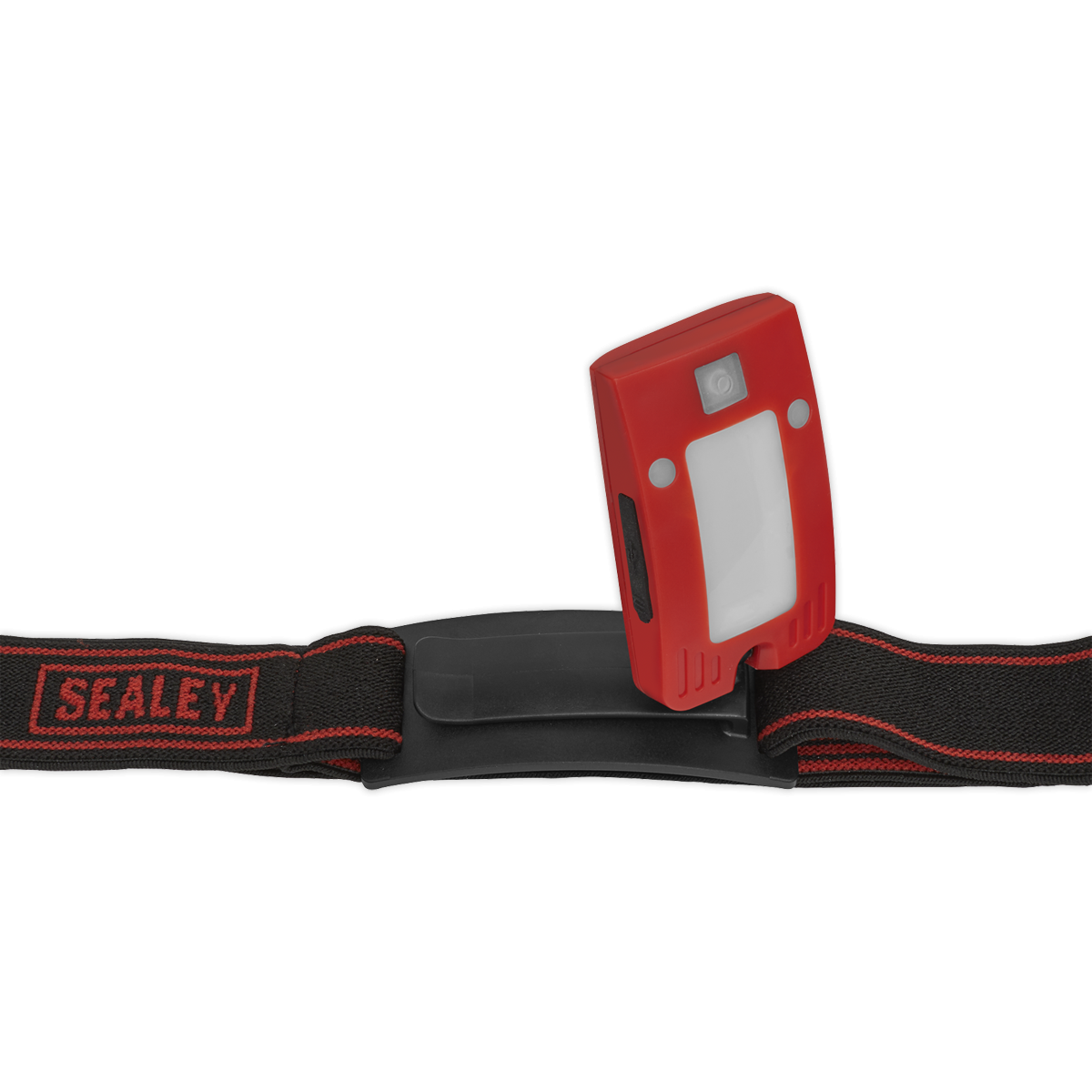 Sealey LED360HTR Rechargeable Head Torch with Auto-Sensor 2W COB LED - Red