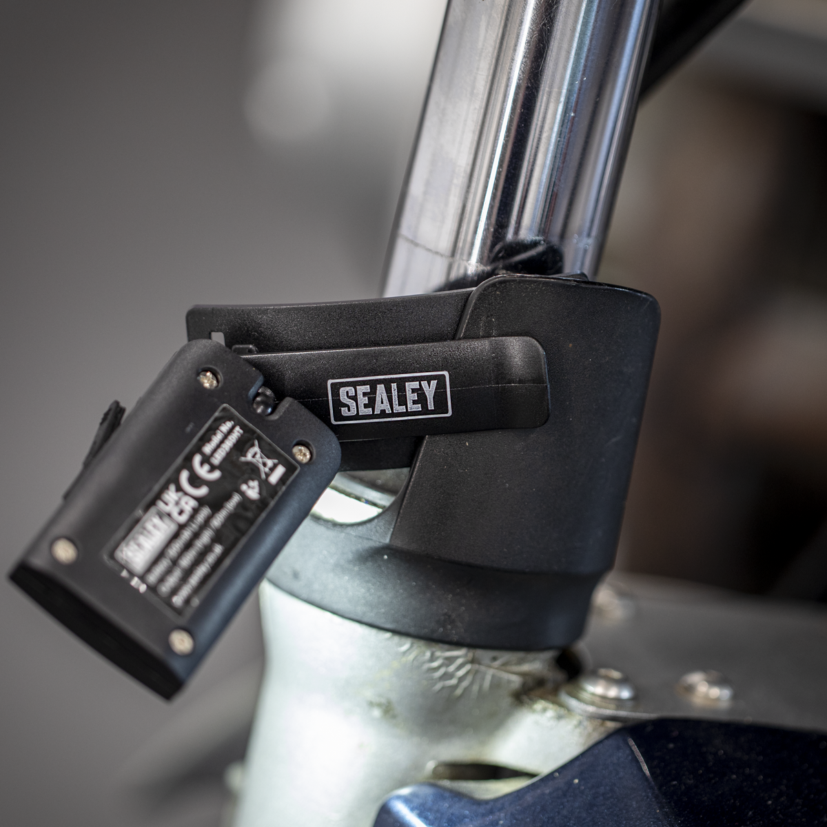 Sealey LED360HT Rechargeable Head Torch with Auto-Sensor 2W COB LED - Black