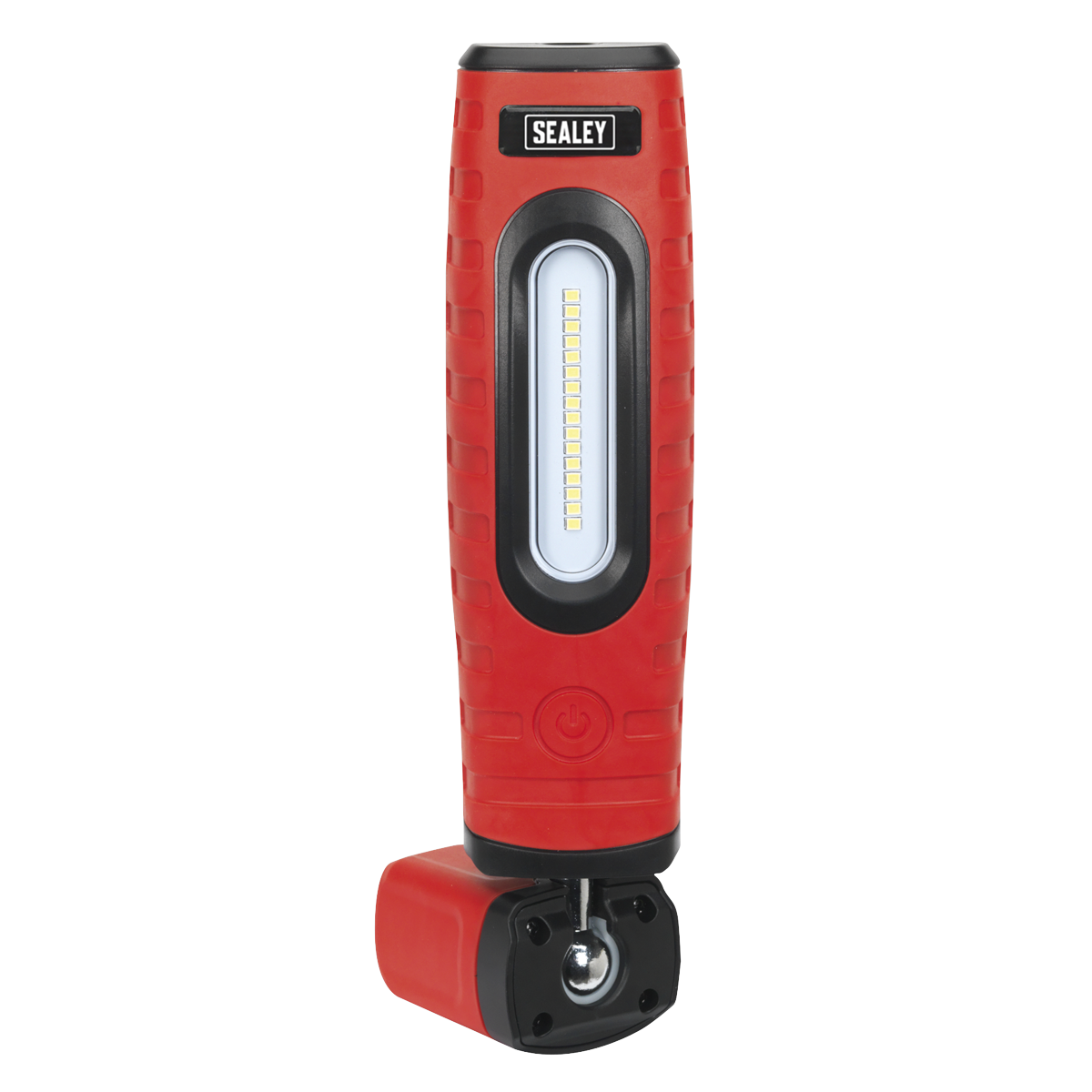 Sealey LED360PLUSR Rechargeable 360° Inspection Light 10W & 3W SMD LED - Red