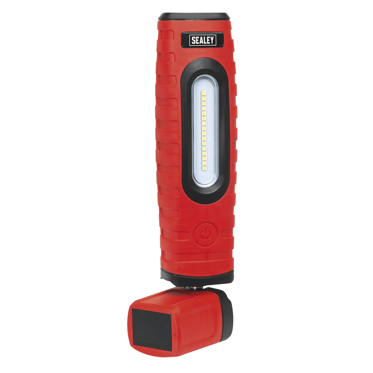 Sealey LED360PLUSR Rechargeable 360° Inspection Light 10W & 3W SMD LED - Red