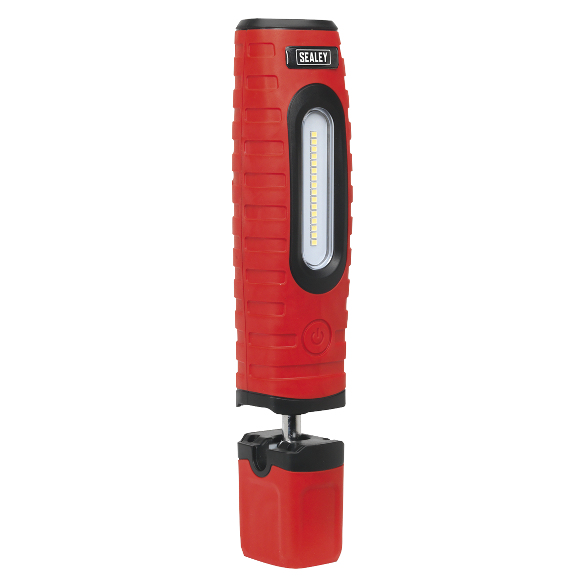 Sealey LED360PLUSR Rechargeable 360° Inspection Light 10W & 3W SMD LED - Red