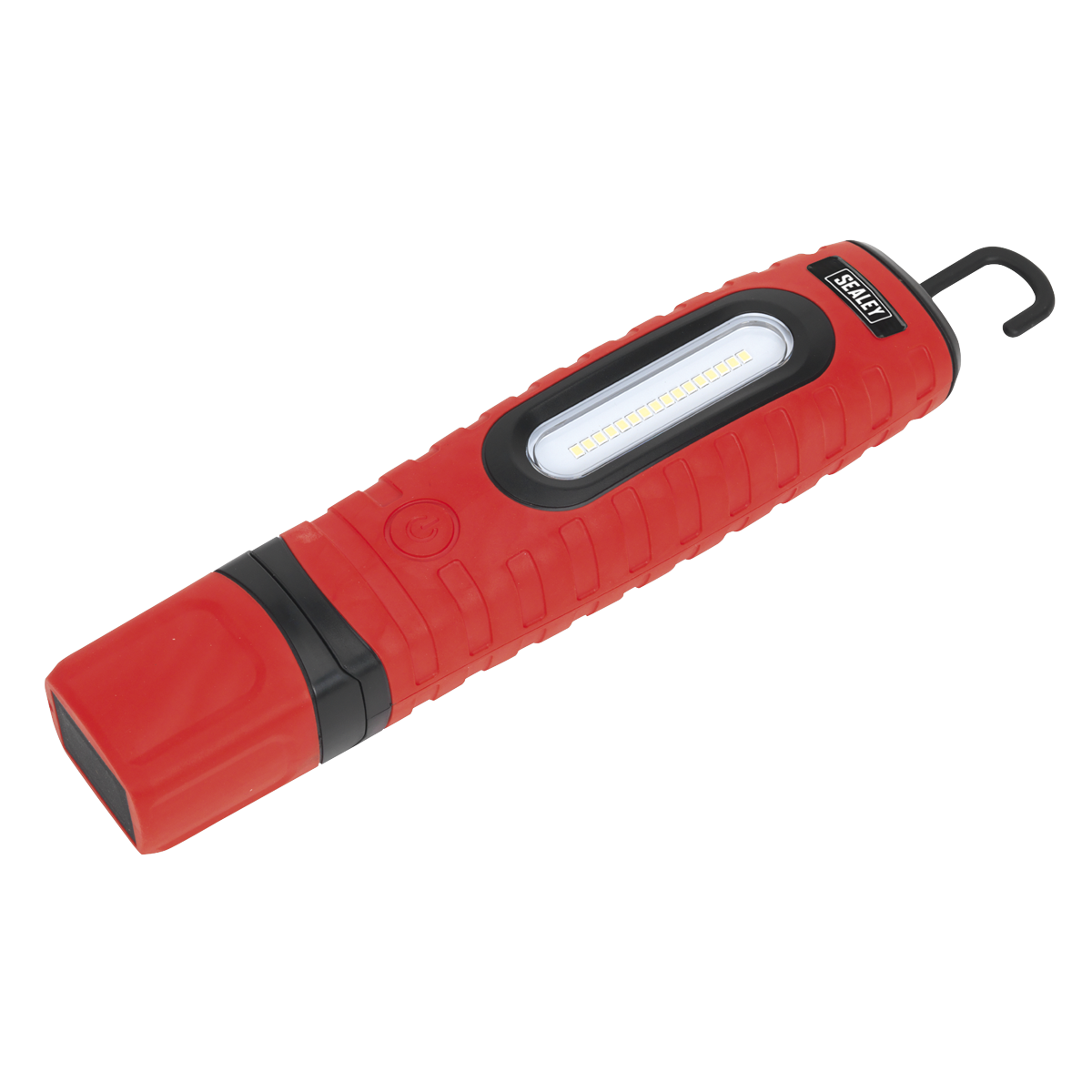 Sealey LED360PLUSR Rechargeable 360° Inspection Light 10W & 3W SMD LED - Red
