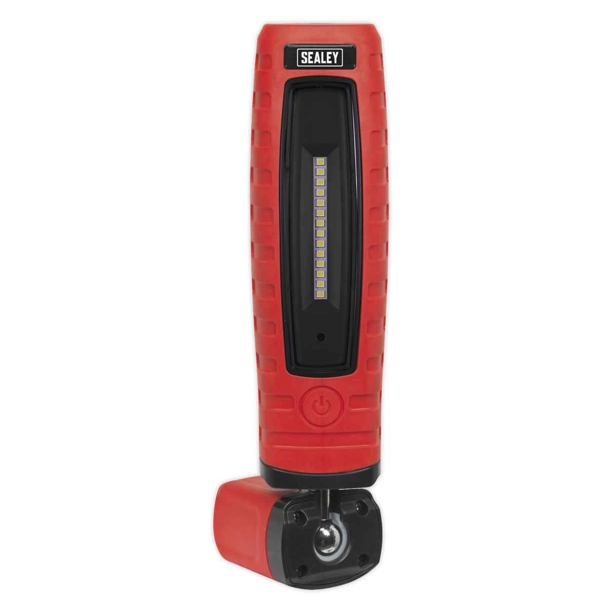 Sealey LED360R Rechargeable 360° Inspection Light 8W & 3W SMD LED - Red