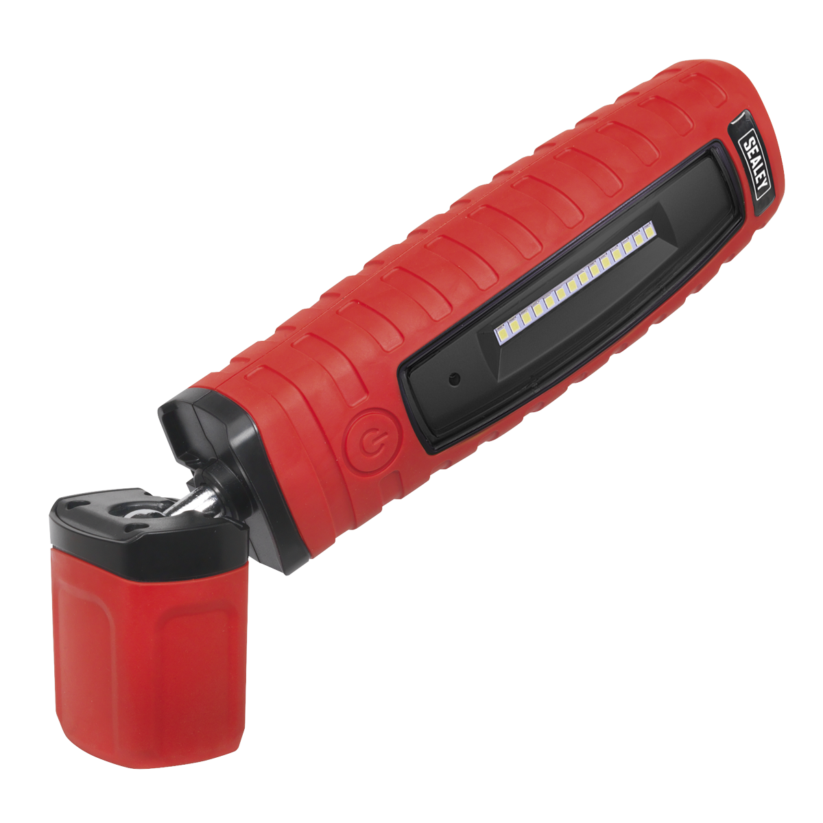 Sealey LED360R Rechargeable 360° Inspection Light 8W & 3W SMD LED - Red