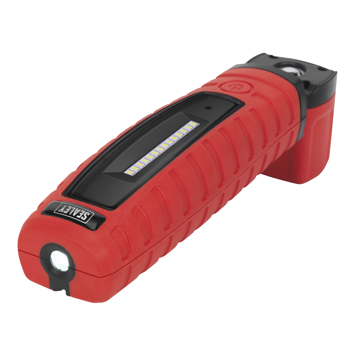 Sealey LED360R Rechargeable 360° Inspection Light 8W & 3W SMD LED - Red