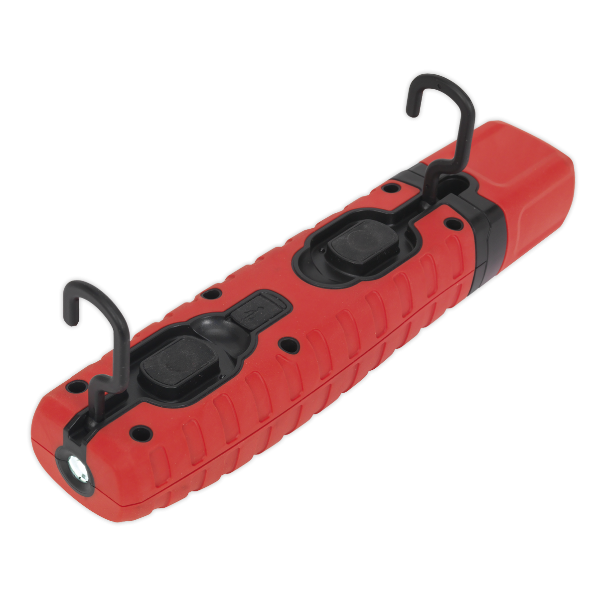 Sealey LED360R Rechargeable 360° Inspection Light 8W & 3W SMD LED - Red