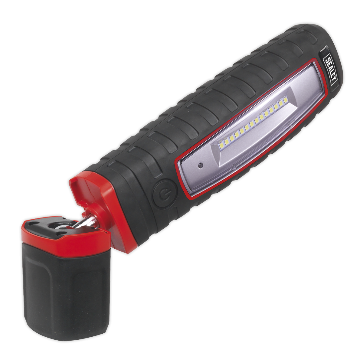 Sealey LED360 Rechargeable 360° Inspection Light 8W & 3W SMD LED - Black