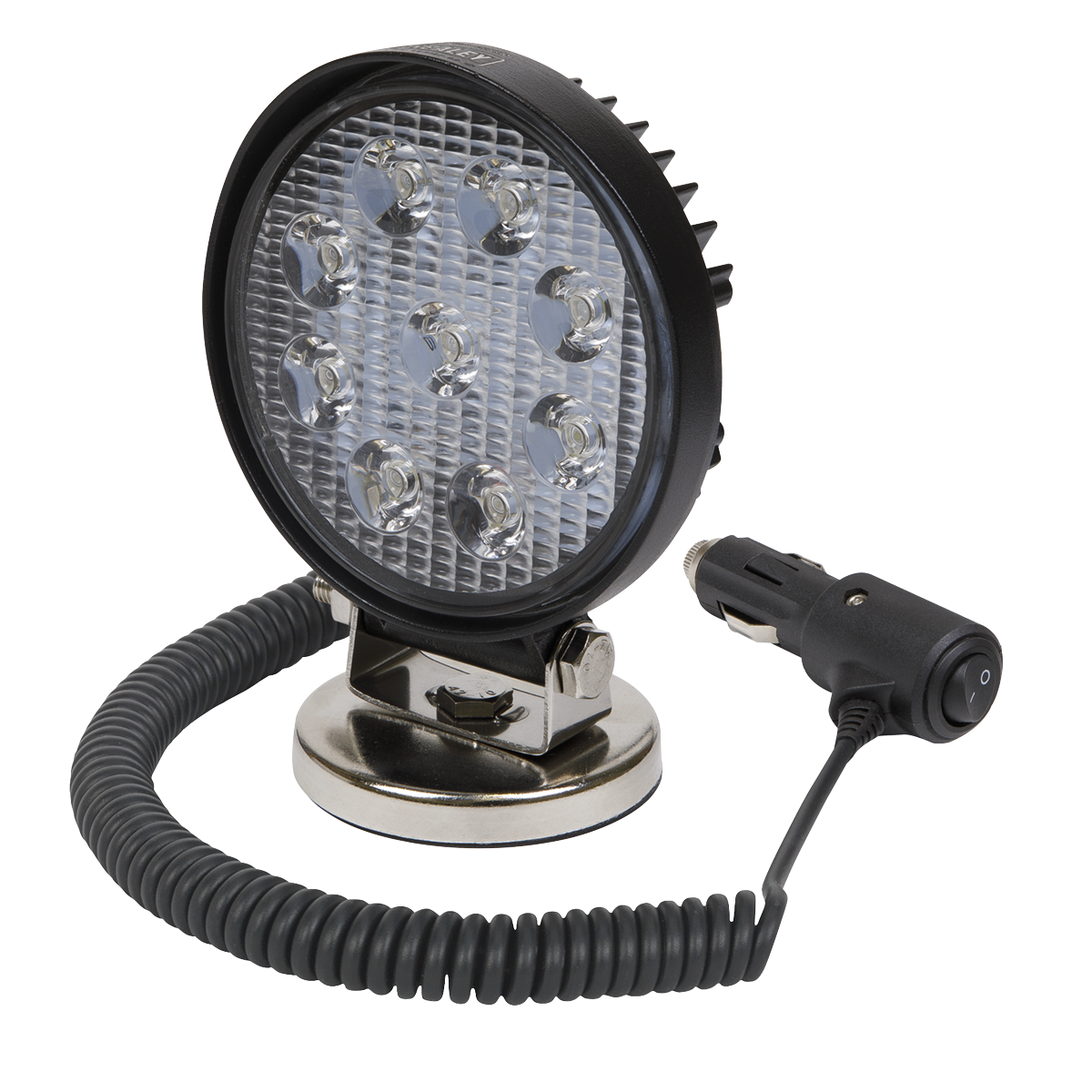 Sealey LED3RM Round Worklight with Magnetic Base 27W SMD LED