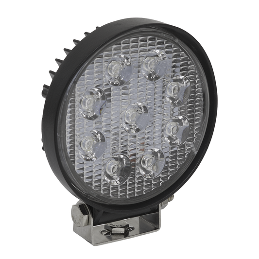 Sealey LED3R Round Worklight with Adjustable Bracket 27W SMD LED