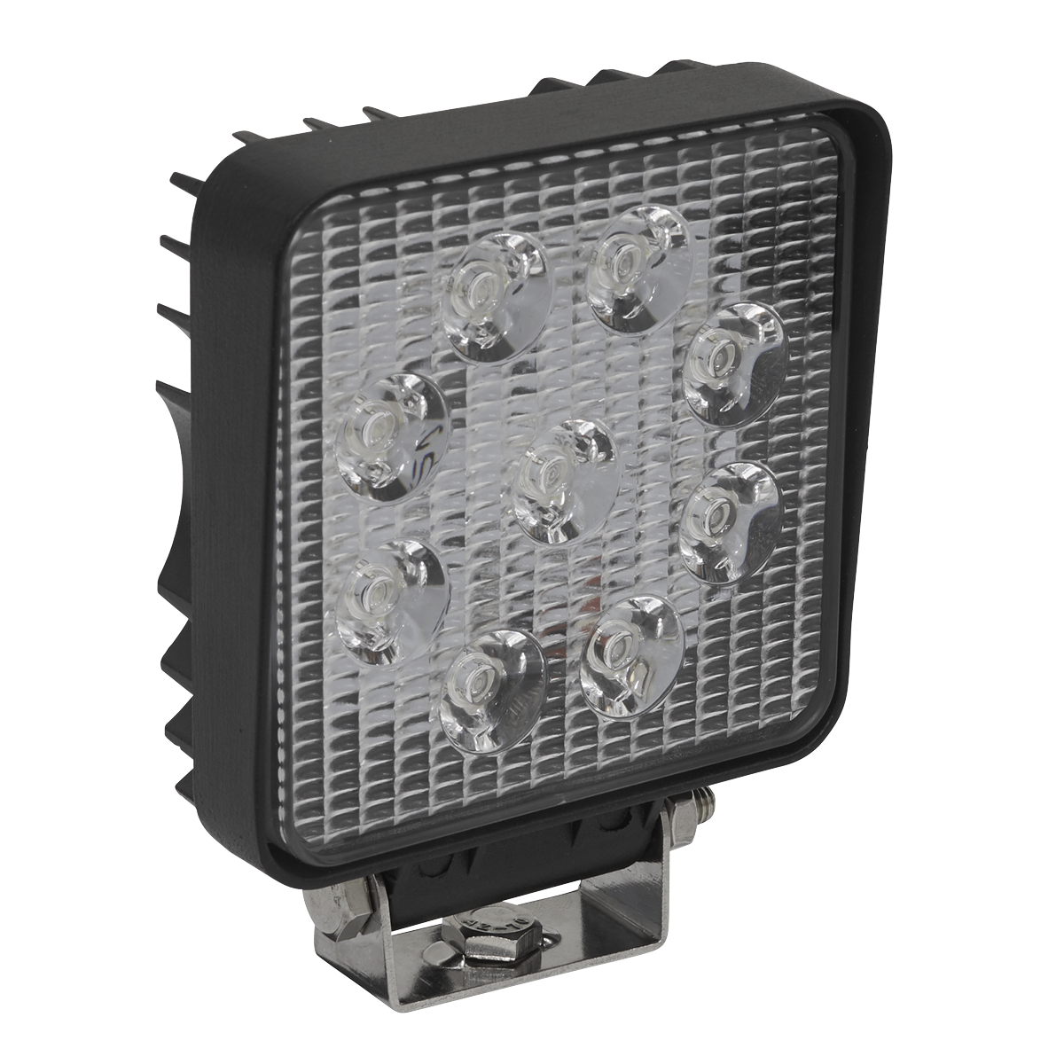 Sealey LED3S Square Worklight with Adjustable Bracket 27W SMD LED