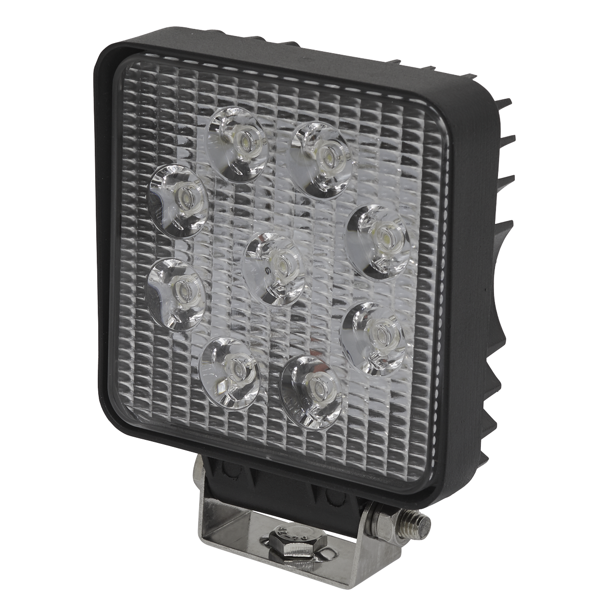 Sealey LED3S Square Worklight with Adjustable Bracket 27W SMD LED