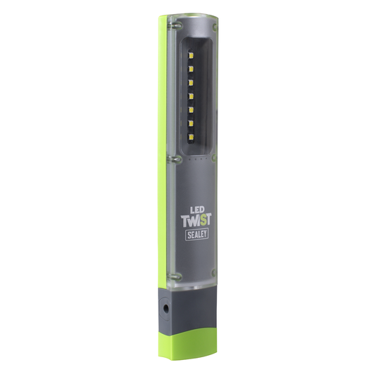 Sealey LED401G LED Twist® Rechargeable Inspection Light 2W & 1W SMD LED