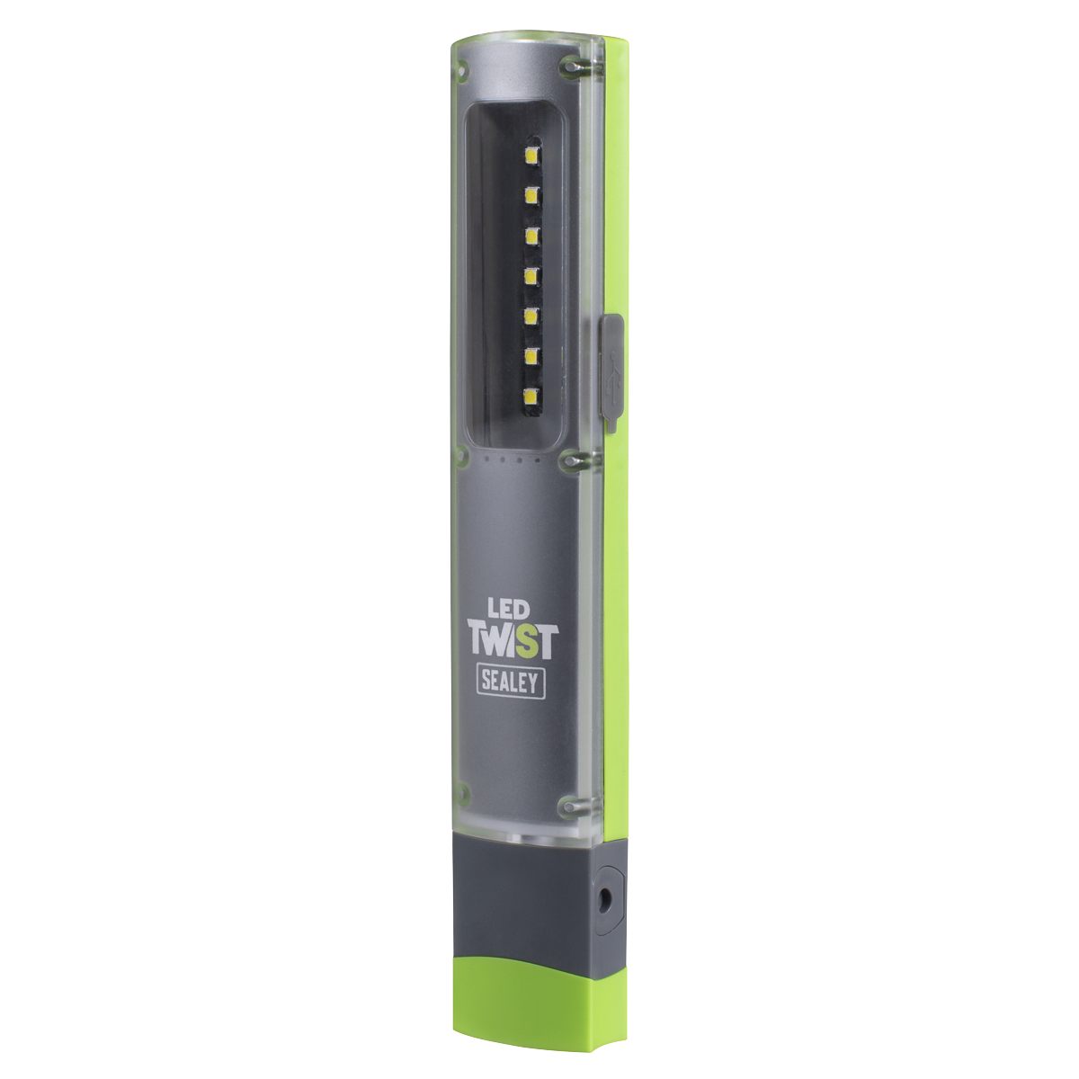 Sealey LED401G LED Twist® Rechargeable Inspection Light 2W & 1W SMD LED