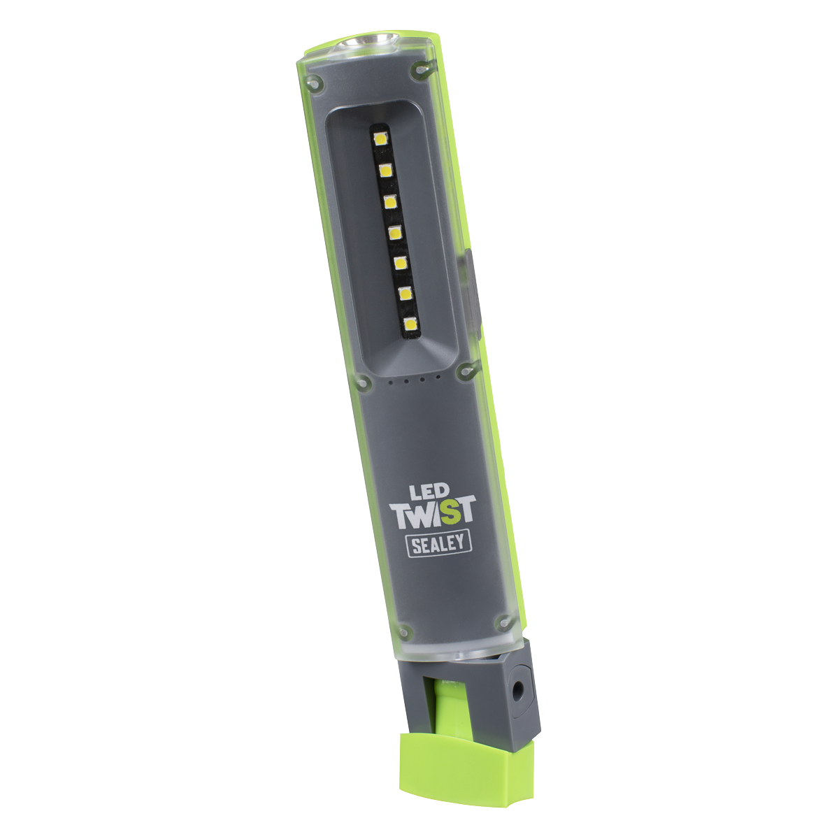Sealey LED401G LED Twist® Rechargeable Inspection Light 2W & 1W SMD LED