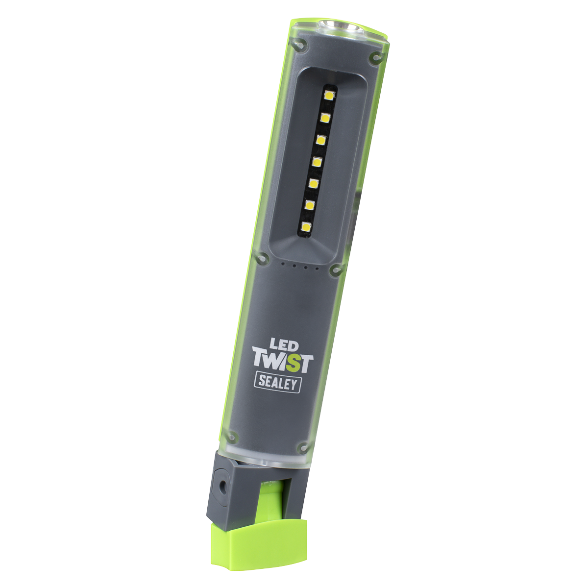 Sealey LED401G LED Twist® Rechargeable Inspection Light 2W & 1W SMD LED