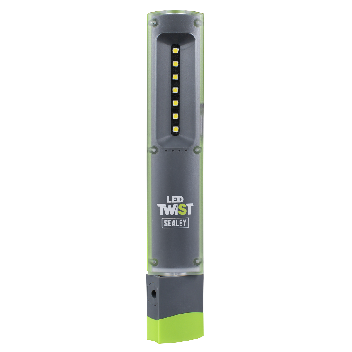 Sealey LED401G LED Twist® Rechargeable Inspection Light 2W & 1W SMD LED