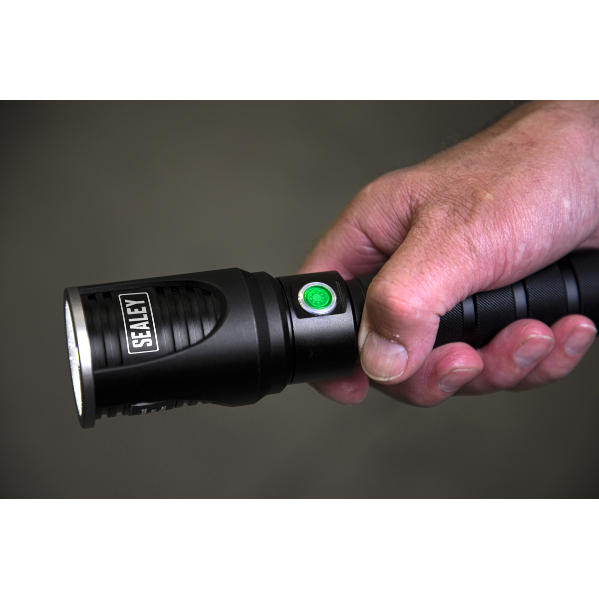 Sealey LED4491 Rechargeable Aluminium Torch with Adjustable Focus 5W SMD LED