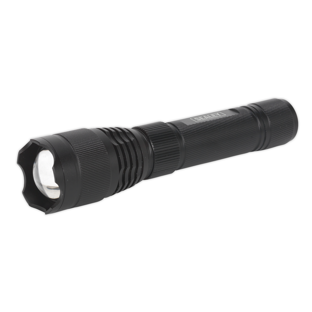 Sealey LED449 Rechargeable Aluminium Torch with Adjustable Focus 10W SMD LED