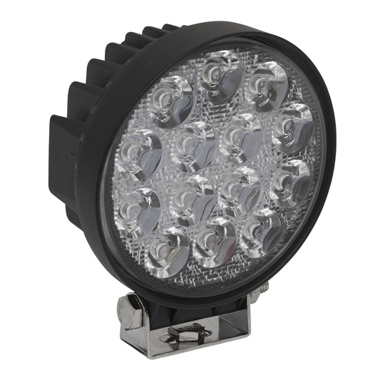 Sealey LED4R Round Worklight with Adjustable Bracket 42W SMD LED
