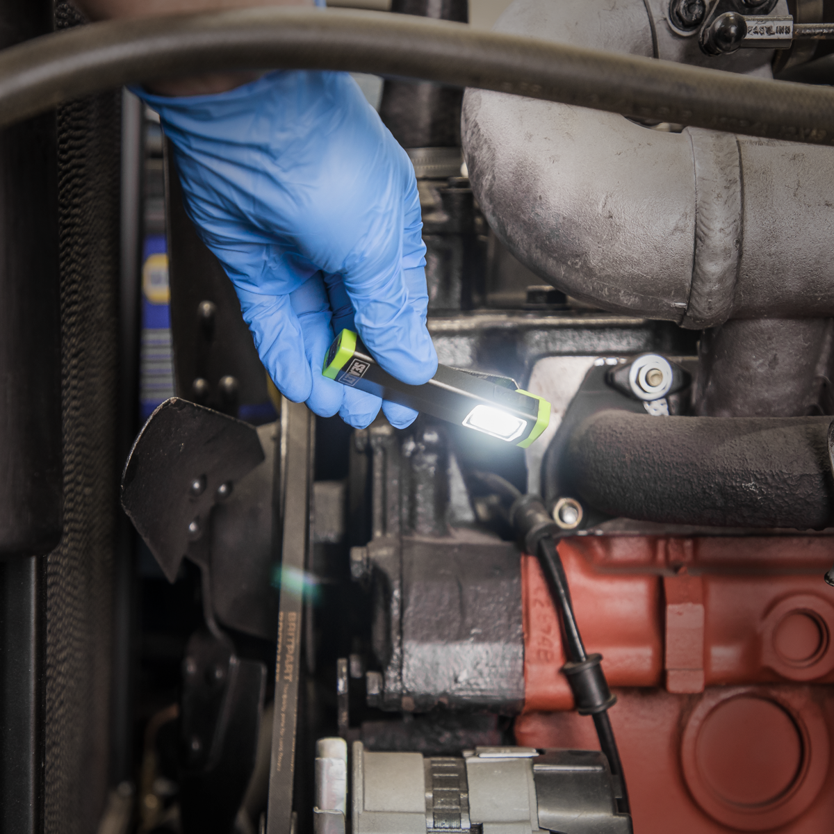 Sealey LED500SB Rechargeable Mini Super Beam Aluminium Pocket Light 3W COB LED