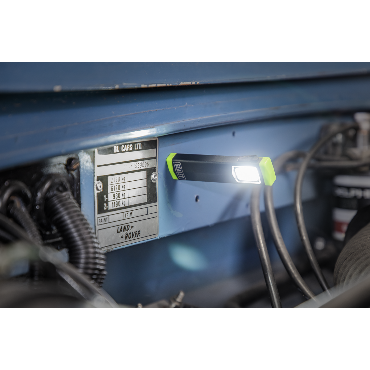 Sealey LED500SB Rechargeable Mini Super Beam Aluminium Pocket Light 3W COB LED