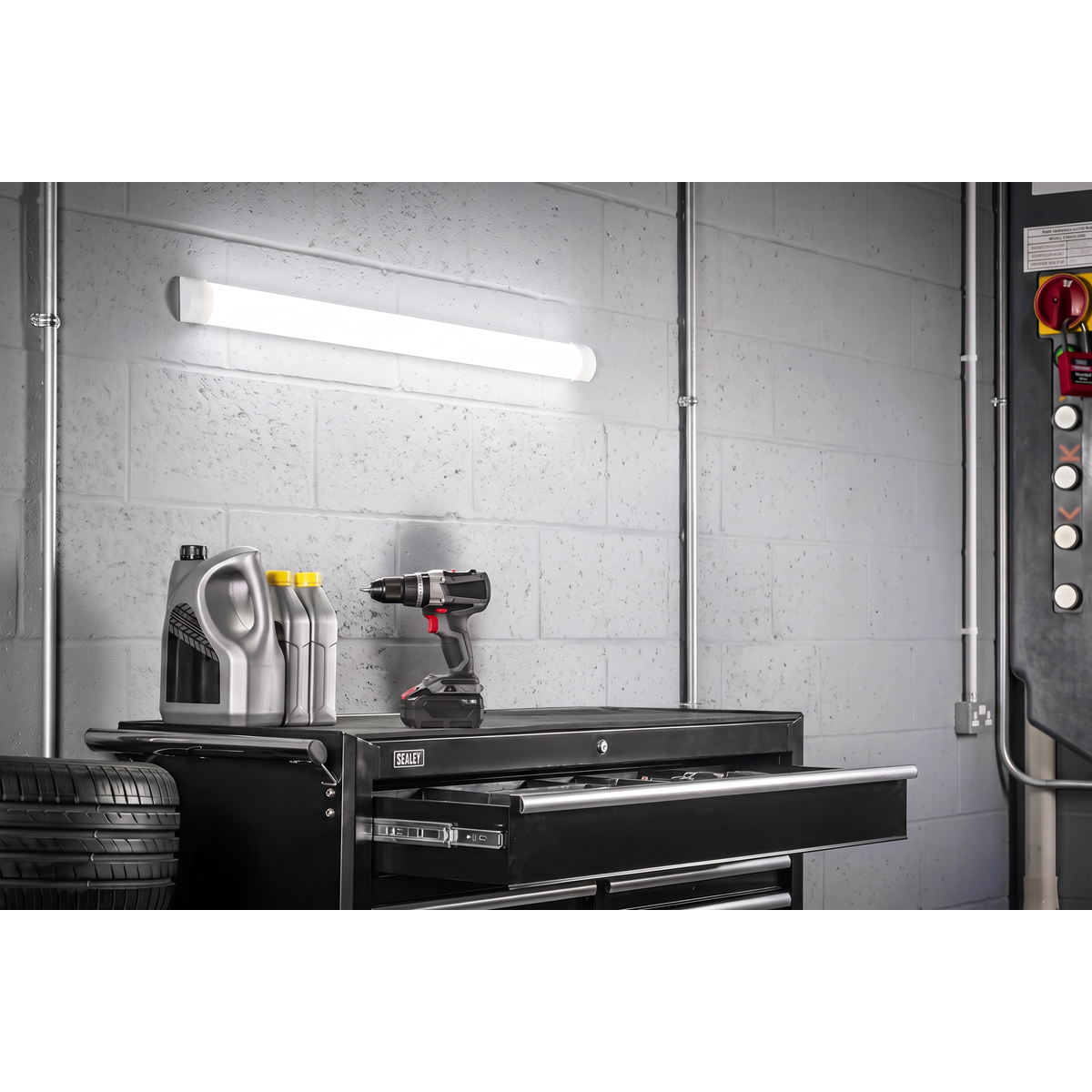 Sealey LED50BL 5ft Batten Light 50W SMD LED 230V