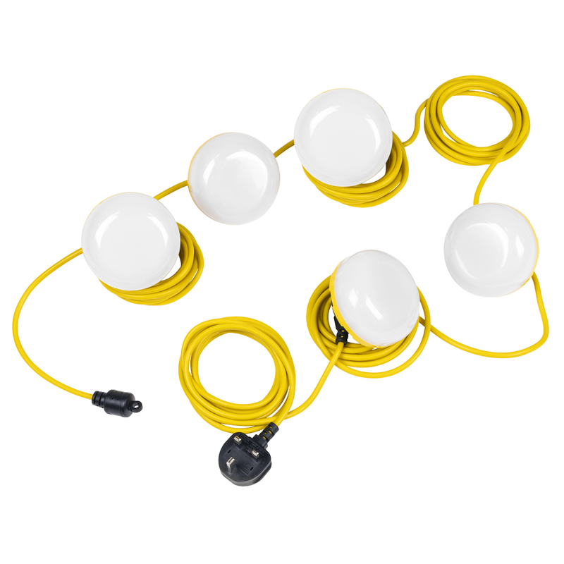 Sealey 15m Festoon Lighting Kit 50W COB LED LED50F