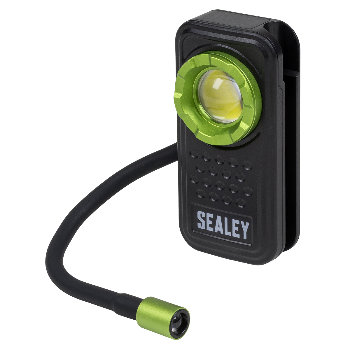 Sealey LED600FX Pocket Light with Flexi Inspection Light 8W COB LED & 1W SMD LED