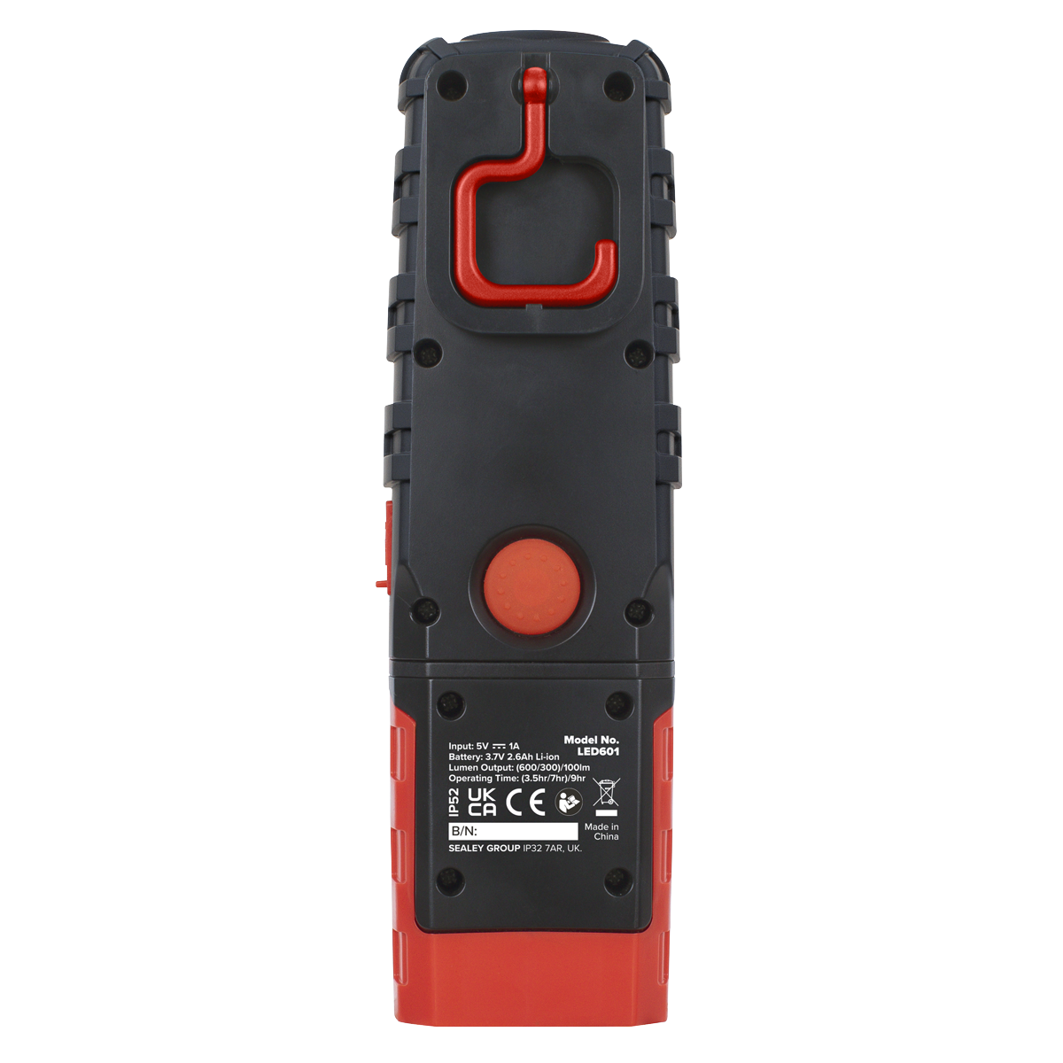 Sealey LED601 LED Twist® Rechargeable Inspection Light 5W COB & 1W SMD