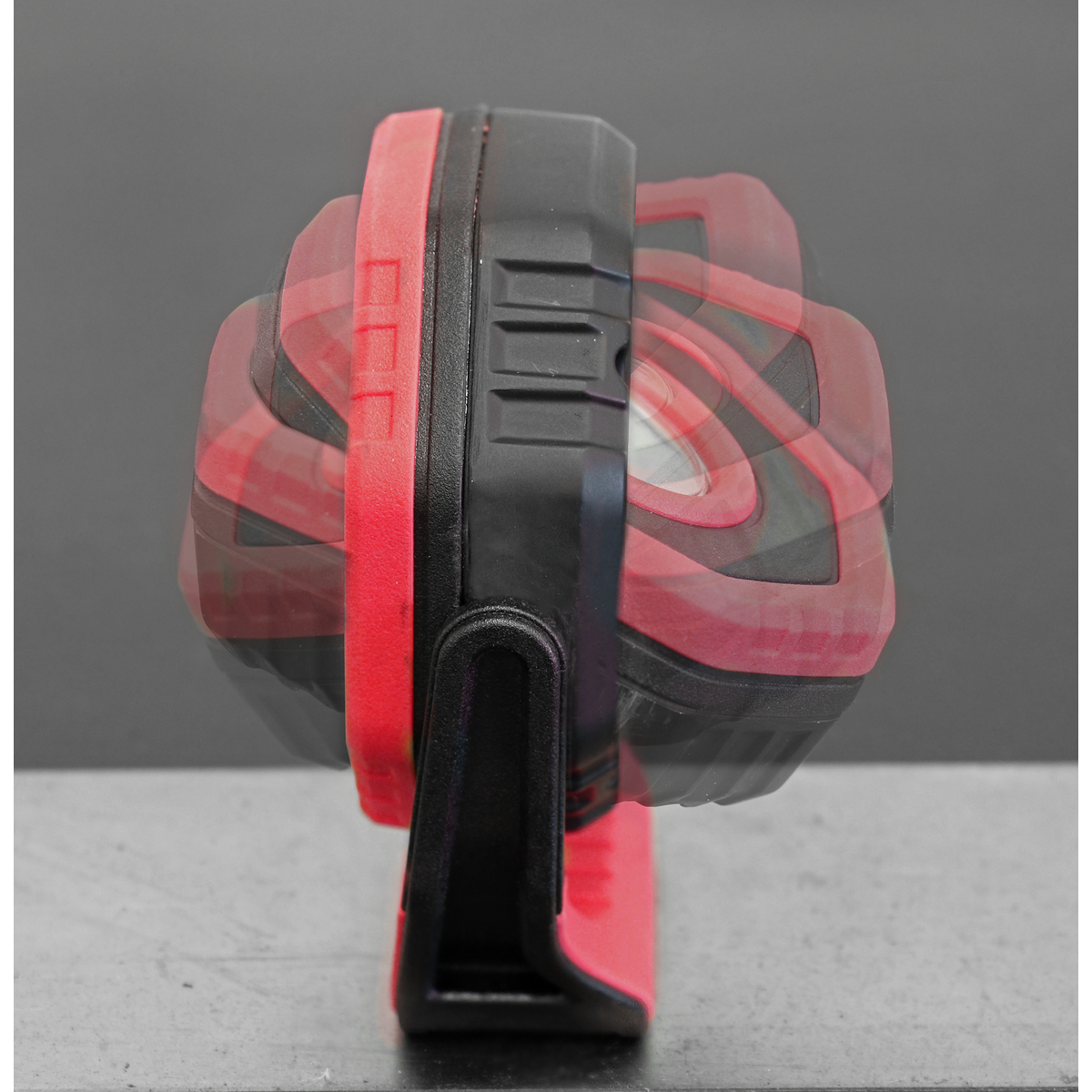 Sealey LED700PR Rechargeable 360° Pocket Floodlight with Magnet 7W COB LED - Red