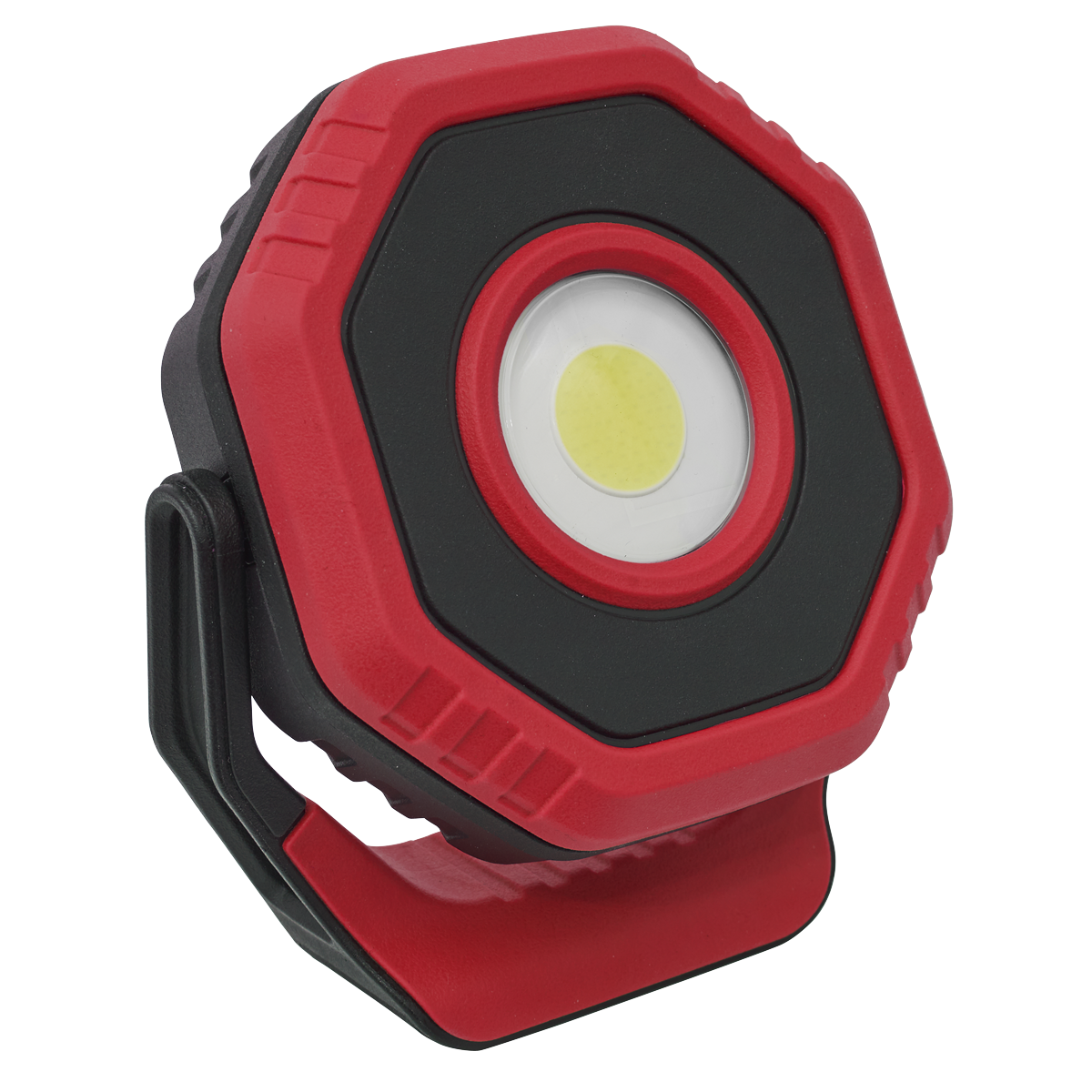 Sealey LED700PR Rechargeable 360° Pocket Floodlight with Magnet 7W COB LED - Red