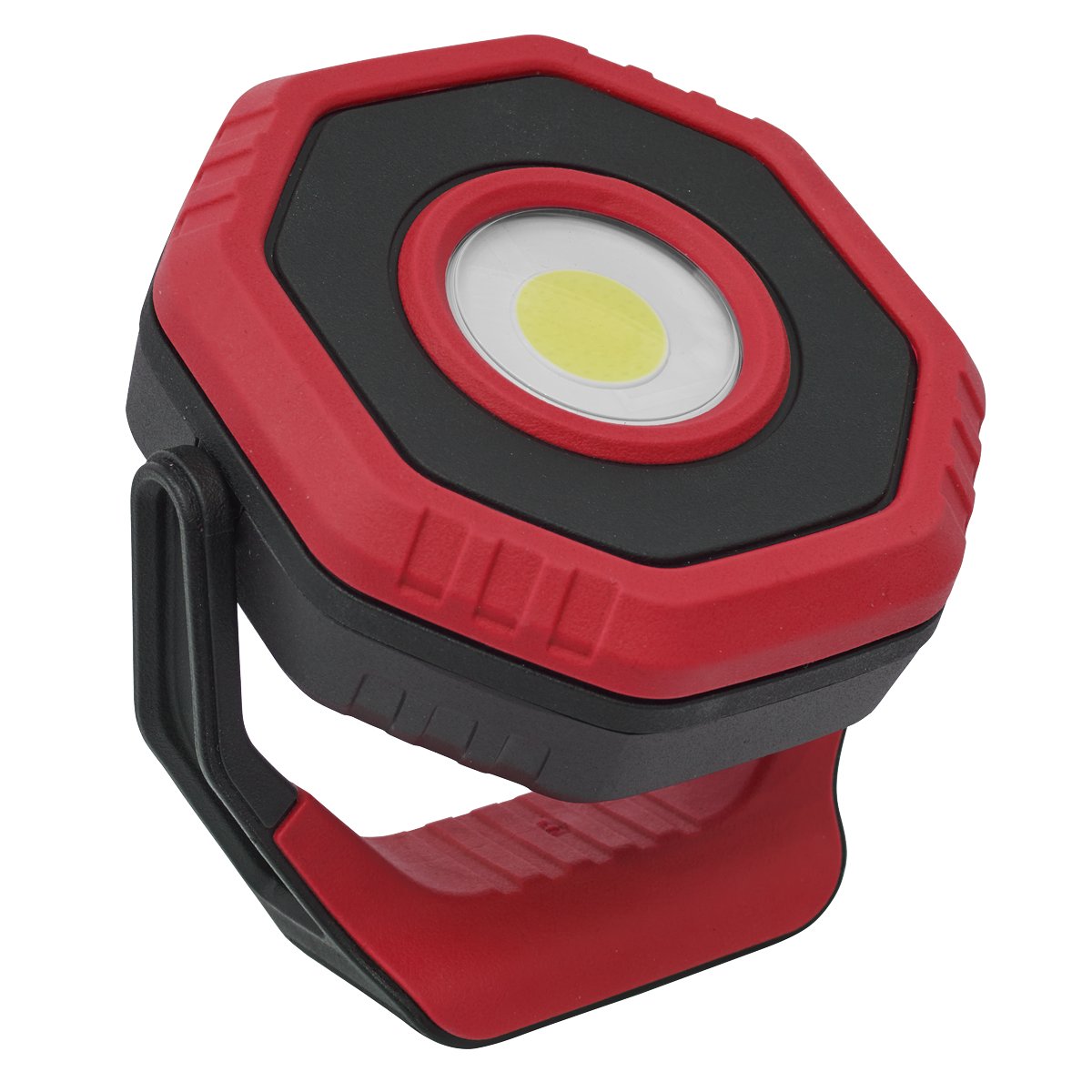 Sealey LED700PR Rechargeable 360° Pocket Floodlight with Magnet 7W COB LED - Red