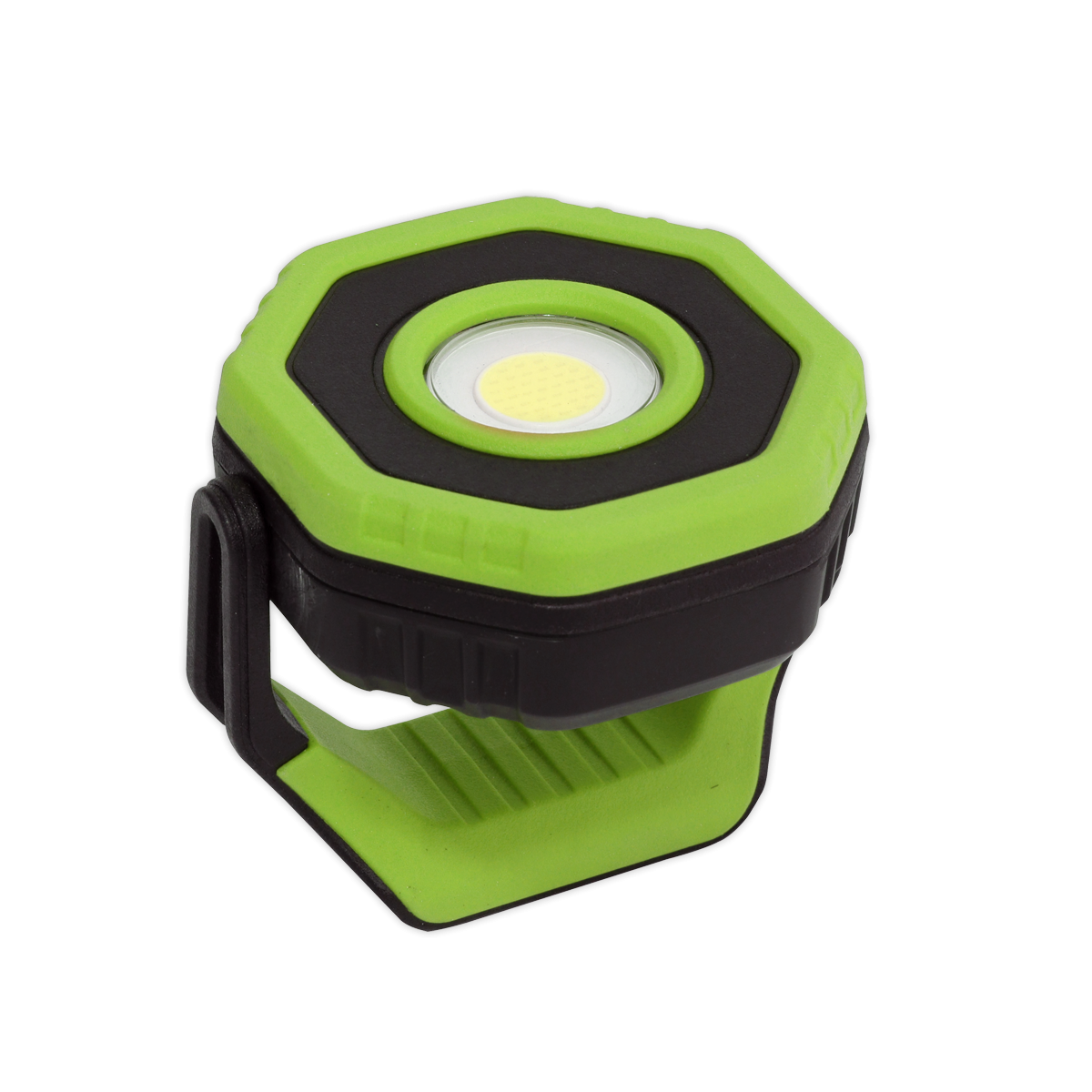 Sealey LED700P Rechargeable 360° Pocket Floodlight with Magnet 7W COB LED - Green