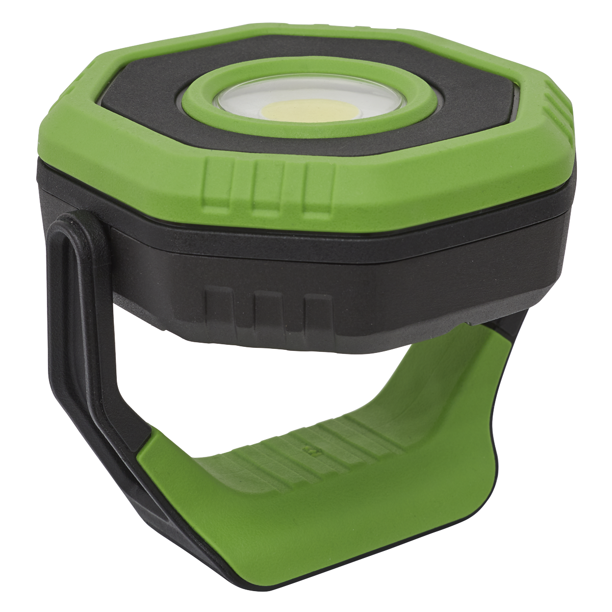 Sealey LED700P Rechargeable 360° Pocket Floodlight with Magnet 7W COB LED - Green