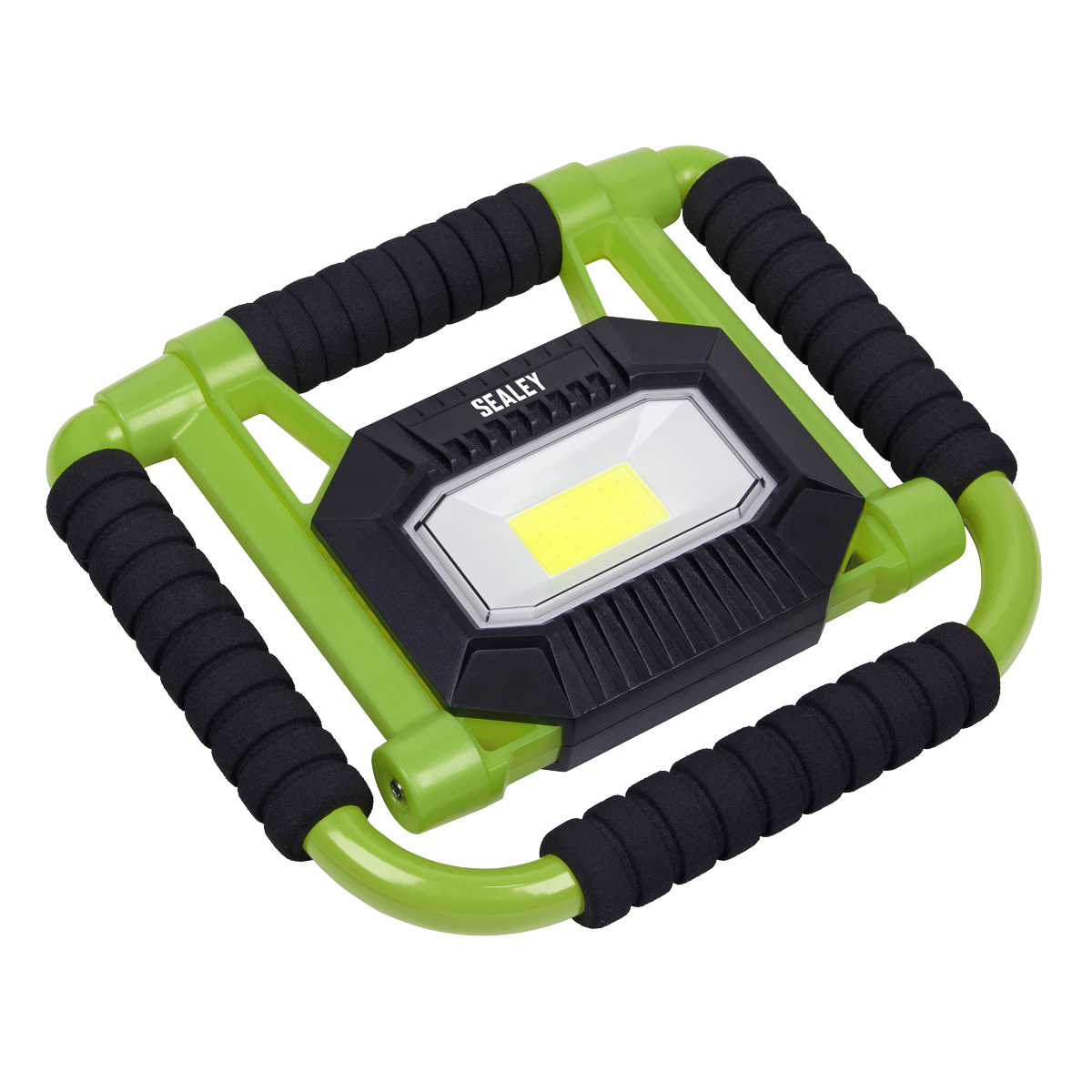 Sealey LEDFL10W Rechargeable Portable Fold Flat Floodlight 10W COB LED